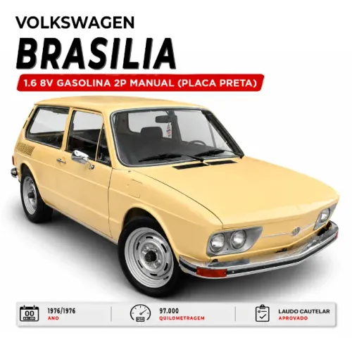 Volkswagen Brasilia 1600 2P 1976