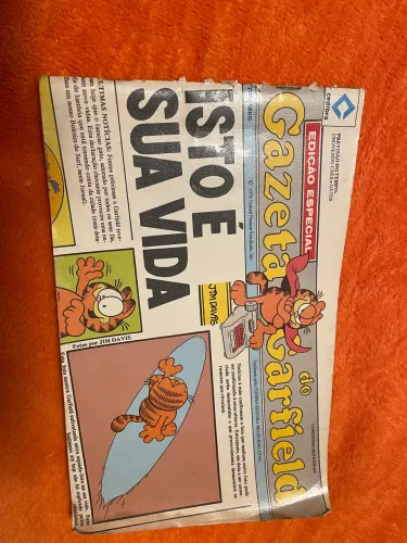 Gibi Raro Garfield - Gazeta do Garfield: Isto é Sua Vida (Antigo)