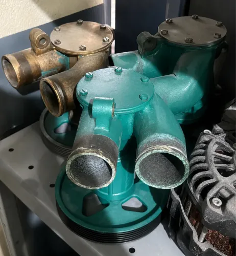 Bomba de Água Salgada Volvo Penta D6 e D4 Reman.