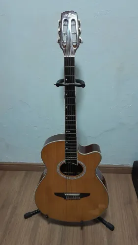 Violao Strimberg nylon eletrico braço fino