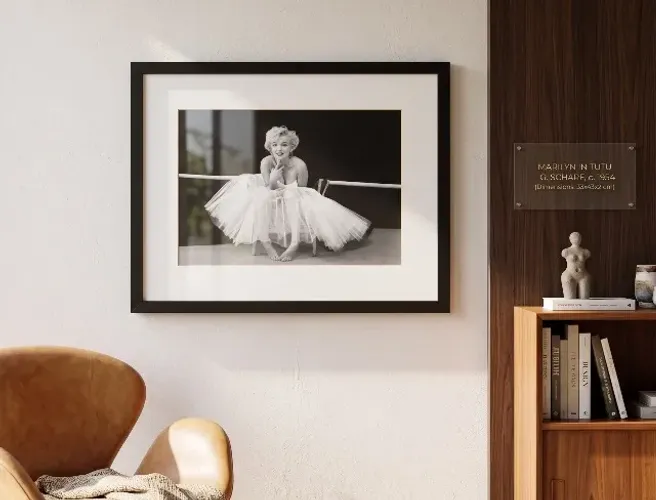 Quadro c/vidro Marilyn Monroe com vidro (Morumbi)