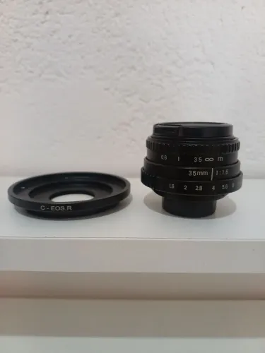 Mini anel adaptador para lente de cctv, anel adaptador