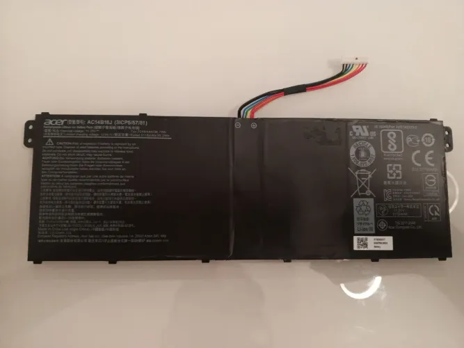 Bateria Acer original ac14b18j 11.31v 3246mah