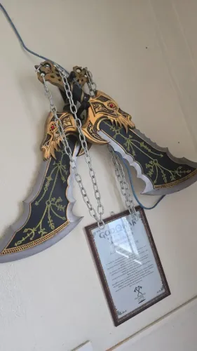 Laminas do caos GOD OF WAR