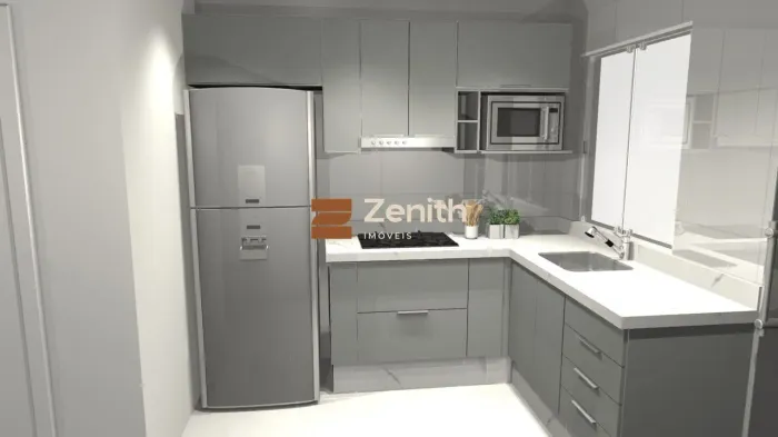 Apartamento com 2 quartos próximo ao Centro