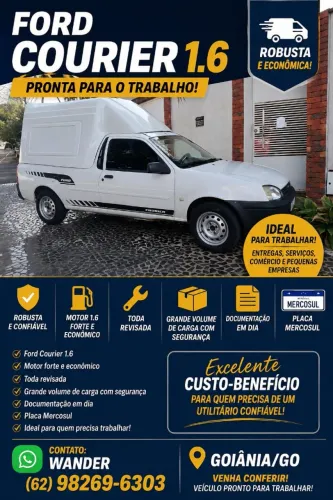 Ford Courier 1.6 L/ 1.6 Flex 2009