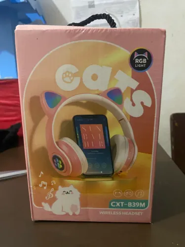 headphone de gatinho || Fone de gatinho Bluetooth || Fone Bluetooth