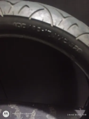 Pneu dianteiro Pirelli 100/80/ 17 sport demon 