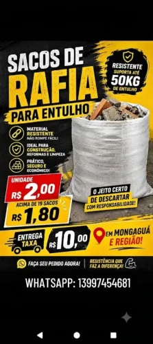 Saco de ráfia