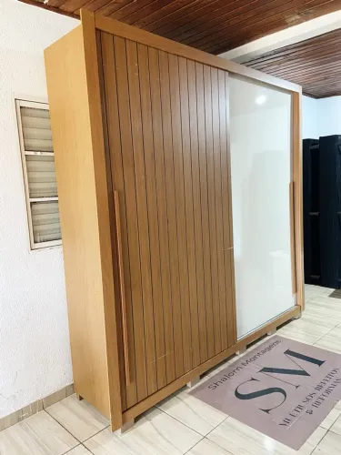 Guarda roupa de casal mdf