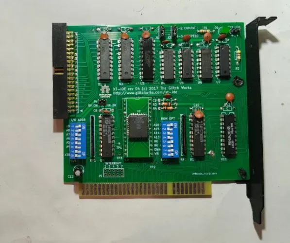XT-IDE rev4 interface IDE para PC-XT, 286,368