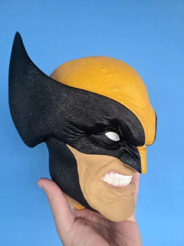 Cabeça do Wolverine Tamanho Real para Parede - Item Geek Colecionável