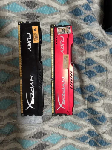 2 Memorias Ram HyperX Fury 8Gb DDR3