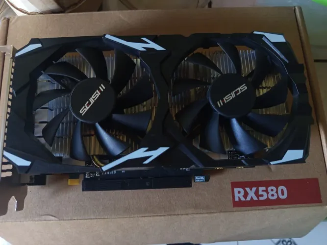 RX 580 com defeito