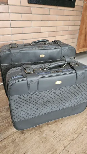 2 Malas da Primicia com rodinhas, grande e média