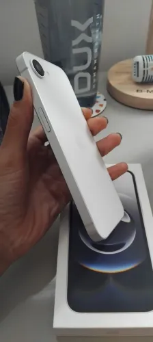 Iphone 16e 256gb com caixa, cabo, garantia apple e NF