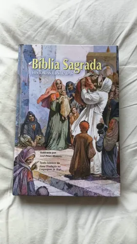 Bíblia Sagrada Infantil Capa Dura - SBB NTLH Ilustrada