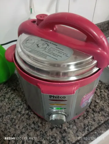 Panela de pressão elétrica Philco 4 litros