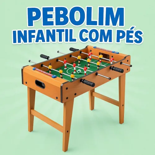 Diversão pra toda família- Pebolim  Totó Infantil 
