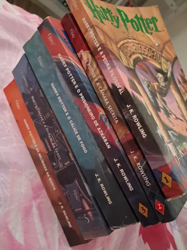 Saga Harry Potter(falta o enigma do príncipe)