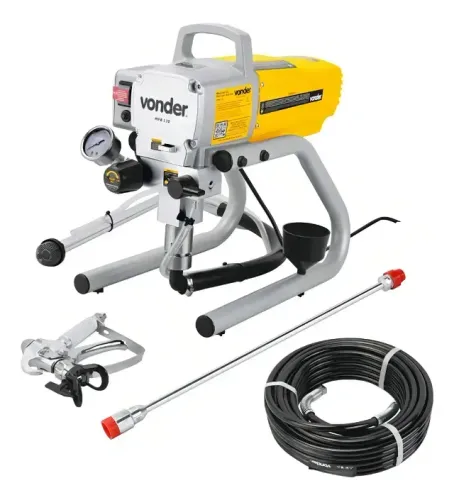 Máquina De Pintura Airless 900 watts 3.000 psi - MPA 120 Vonder Frequência 50 Hz/60 Hz