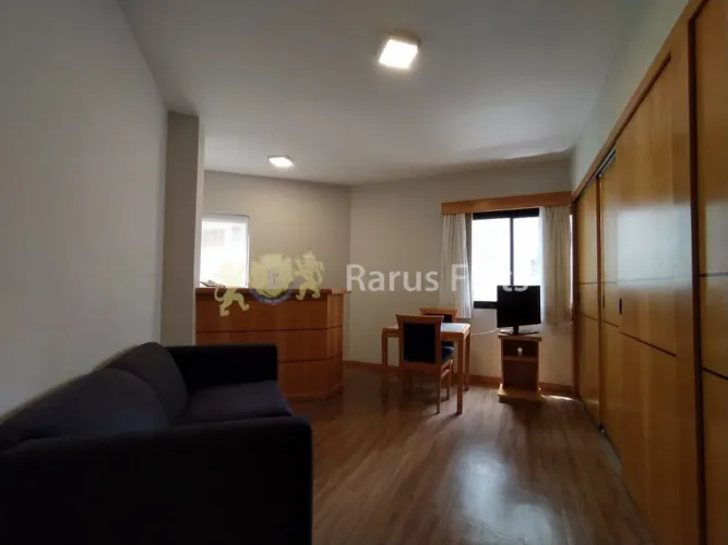 Flat para locação no Jardins - Edifício Hampton Park - Cód. PJY12547
