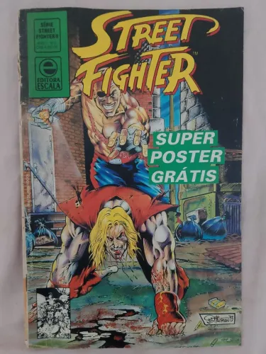 Hq  Gibi- Street Fighter - numero 2 Editora Escala (Usado)