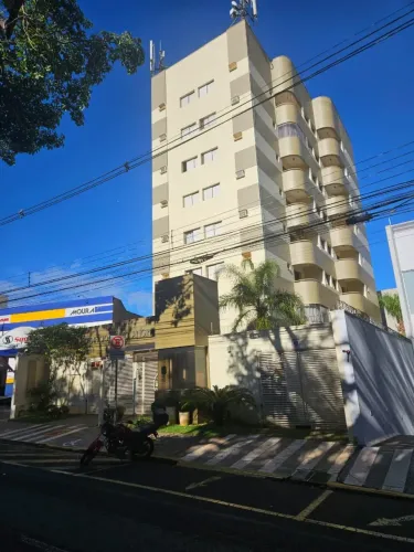 Apartamento LOCAÇÃO, 01 dormitório frente ao Plaza Shopping com sacada, elevador e vaga