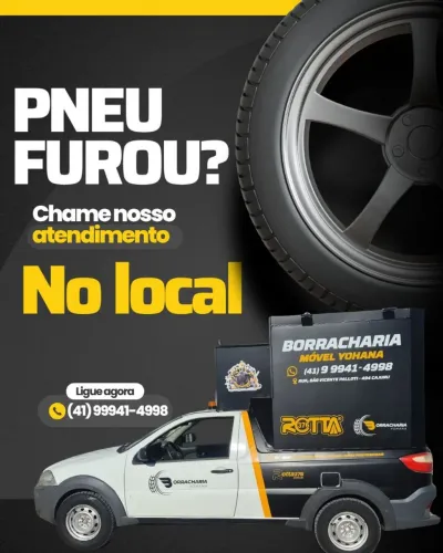 Borracharia móvel gurmet 