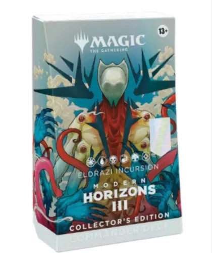 Precon Eldrazi Incursion versão de colecionador Deck commander mtg
