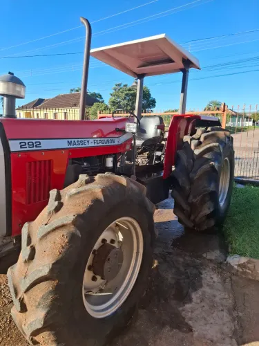 Mf 292 turbo 4×4 comando duplo