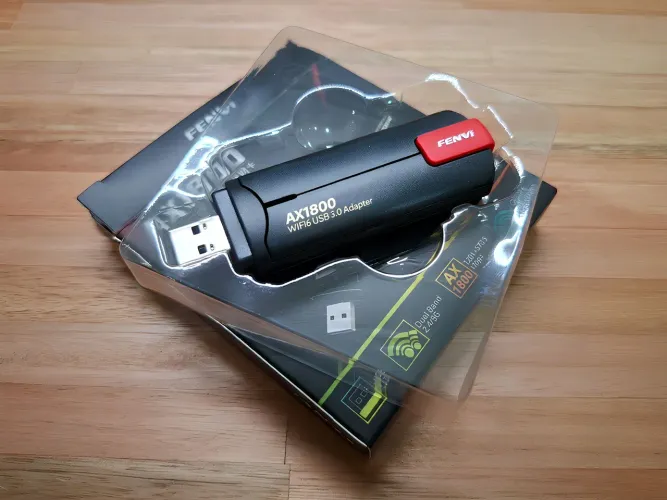 Adaptador Wi-Fi e Bluetooth wireless Ax 1800