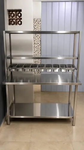 Bancada condimentadora Inox 