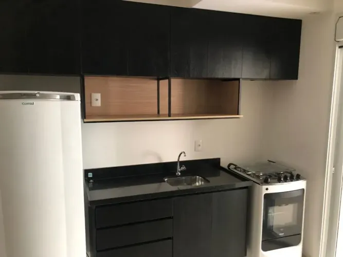 Flat de Alto Padrão no Coração do Jd Aquarius- SJC Totalmente Mobiliado e Decorado, 40m2,
