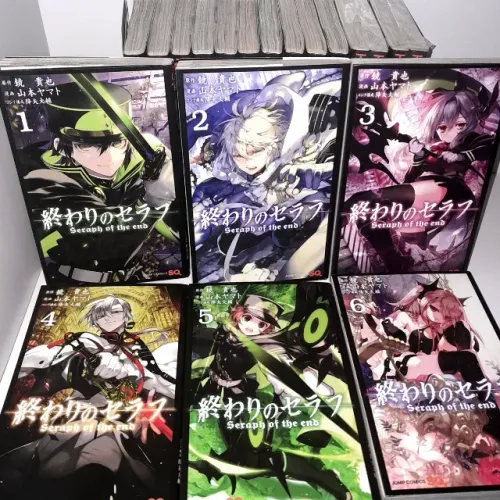 Coleção Mangás Owari no Seraph 1-20 em Japonês