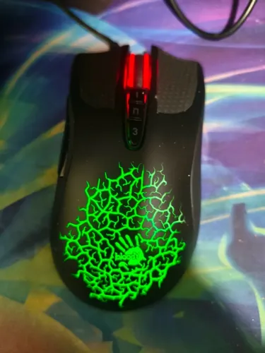 Mouse Gamer Bloody A90 Light Strike - Ótimo Estado!