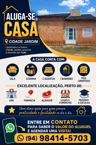 Aluga se casa