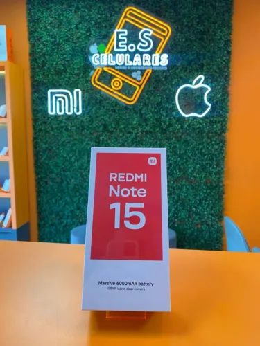 XIAOMI REDMI NOTE 15 4G 256GB/8GB RAM - CELULAR NOVO COM 1 ANO DE GARANTIA