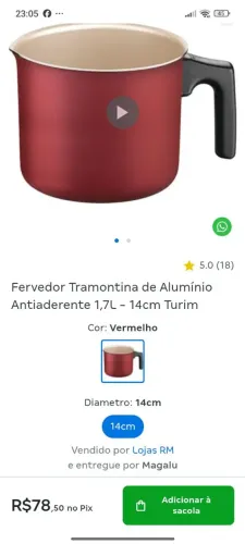 Fervedor de Tramontina