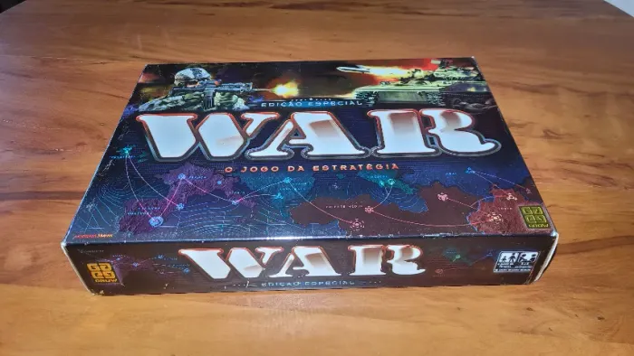 Jogo de Tabuleiro War Edição Especial