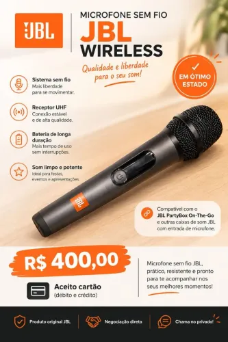 Microfone JBL