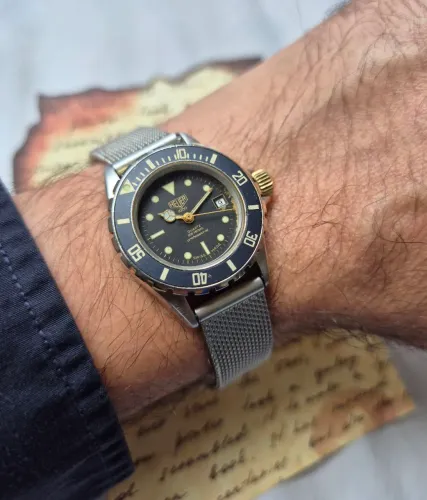 Relógio Heuer (pré-TAG) 1000 Professional 200m 980.018n swiss vintage anos 80