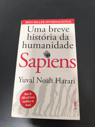 Livro Uma Breve História da Humanidade - Sapiens - Yuval Noah Harari