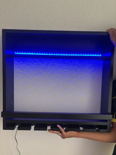 Adega parede com LED 
