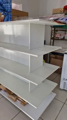 Balcão mdf e Toldo Fachada