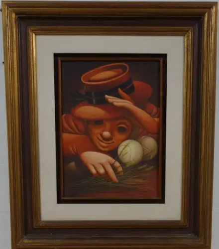 Quadro Óleo sobre Tela Laerpe Mota - 40x30cm Assinado
