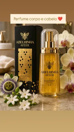 Perfume árabe corpo e cabelo