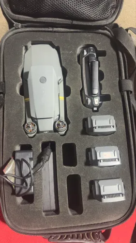 Dji Mavic Pro 1 Completo Com Defeito + 4 Baterias Originais (Usado)
