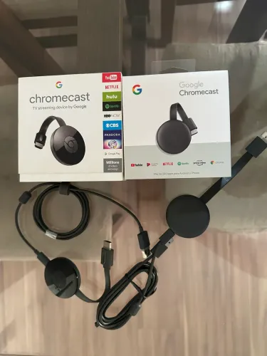 Vendo 2 google chromecast em excelente estado 