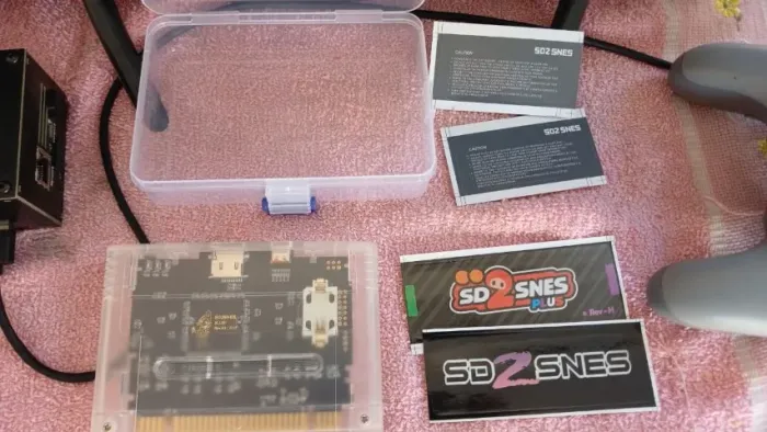 Everdrive SD2SNES Para Super Nintendo FAT / Baby / Japonês - Item NOVO com CASE